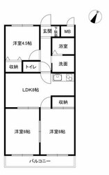 プラーフ夢野の物件間取画像